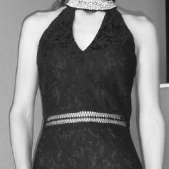 Francesca's Collections Dresses & Skirts - Lace Little Black Dress Francesa